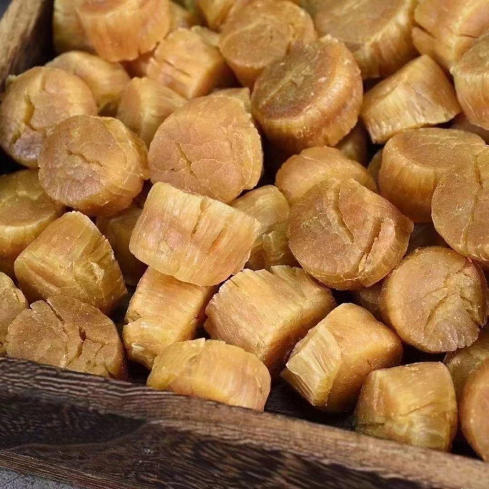 精选野生元贝干贝瑶柱50头 250g